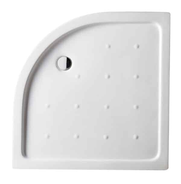 ΝΤΟΥΣΙΕΡΑ slim 90x90x6 1/4 ΚΥΚΛΟΥ SI 9090 RS SHOWER TRAY 90x90x6 slim 1/4 CIRCULAR SI 9090 RS - Image 1