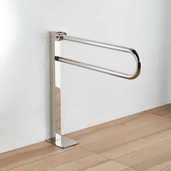82007  ΑΜΕΑ ΜΠΑΡΑ ΑΝΑΚΛΙΝΟΜΕΝΗ 75cm INOX ΧΡΩΜΕ - Image 2