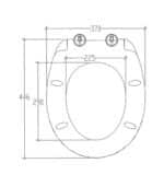 41214 SOFT DUROPLAST ΚΑΛΥΜΜΑ SOFT CLOSING ΑΠΟΣ/ΝΟ  Β.T. - Image 2