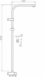 53110 HILL BIANCO PLUS ΣΤΗΛΗ ΝΤΟΥΣ 2 ΕΞΟΔΩΝ - Image 6