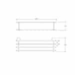 Πετσετοκρεμάστρα-Ραφιέρα EVA (74101) - Image 3