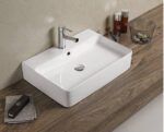 Νιπτήρας NEW STRATA WIDE 60.5x41.5cm Washbasin NEW STRATA WIDE 60.5x41.5cm - Image 3
