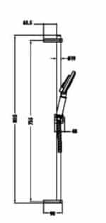 51093 AQUA ΣΤΗΛΗ ΝΤΟΥΣ - Image 2