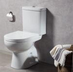 Λεκάνη Χ.Π. POINT Κατωστόμια WC Set POINT P-Trap   SLIM SOFT CLOSING THERMOPLAST (41224-2) ΧΠ P (POI 3100 TH )