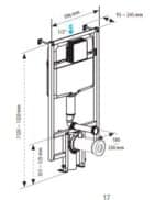 Εντοιχιζόμενο Καζανάκι VERSO (11183NEW) Concealed Cistern VERSO (11183NEW) - Image 3