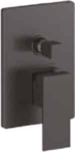 16040N ΚΙΤ ΕΝΤΟΙΧΙΣΜΟΥ 2 ΕΞΟΔΩΝ BLACK MATT ΤΕΤΡΑΓΩΝΟ - Image 2