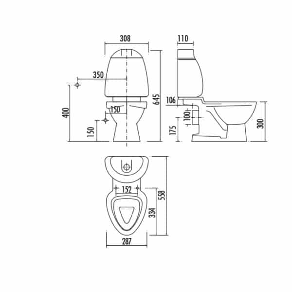 Παιδική Λεκάνη Χ.Π. (CK310) Kids WC Set (CK310) SET - Image 3