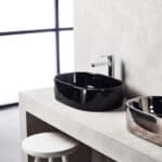 Νιπτήρας CORONA Black 55X35X14 Washbasin CORONA Black 55X35X14
