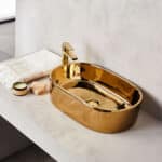 Νιπτήρας CORONA Gold 55X35X14 Washbasin CORONA Gold 55X35X14