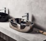 Νιπτήρας CORONA Silver 55X35X14  Washbasin CORONA Silver 55X35X14