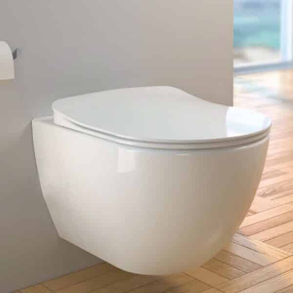 Λεκάνη Κρεμαστή FREE RIM-OFF (FE322-11CBOOE-0000) Wall-Hung Pan FREE RIM-OFF (FE322-11CBOOE-0000) - Image 1