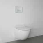 Λεκάνη Κρεμαστή FREE (FE320) Wall-Hung Pan FREE (FE320) ΜΕ ΚΑΛΥΜΜΑ SLIM SOFT CLOSE DUROPLAST - Image 2