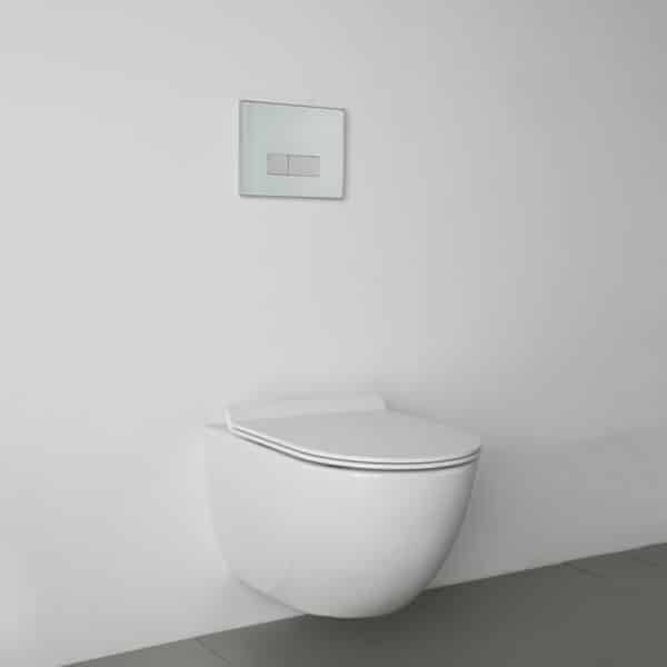 Λεκάνη Κρεμαστή FREE (FE320) Wall-Hung Pan FREE (FE320) ΜΕ ΚΑΛΥΜΜΑ SLIM SOFT CLOSE DUROPLAST - Image 2
