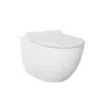 Λεκάνη Κρεμαστή FREE RIM-OFF Λευκή Περλέ Ματ (FE322.G0100) Wall-Hung Pan FREE RIM-OFF White Pearl Matt (FE322.G0100) - Image 3
