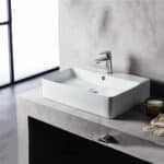 Νιπτήρας NEW STRATA WIDE 60.5x41.5cm Washbasin NEW STRATA WIDE 60.5x41.5cm