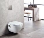 Λεκάνη Κρεμαστή QUADRO (TP326) Wall-Hung Pan QUADRO (TP326) με Κάλυμμα Soft Close Λευκή