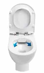 Λεκάνη Κρεμαστή FREE RIM-OFF (FE322-11CBOOE-0000) Wall-Hung Pan FREE RIM-OFF (FE322-11CBOOE-0000) - Image 3