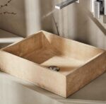 Νιπτήρας ROCK 52x38x14 Μπεζ Washbasin ROCK 52x38x14 Beige