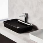 Νιπτήρας ULTRA Μαύρος 60x40cm (UL060.40000) Washbasin ULTRA Black 60x40cm (UL060.40000)