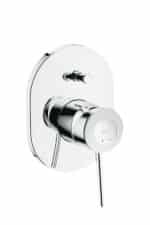 Grohe Bauclassic 29047000 Μίκτης Μπαταρίας Εντοιχισμού Ντουζιέρας 2 Εξόδων Chrome