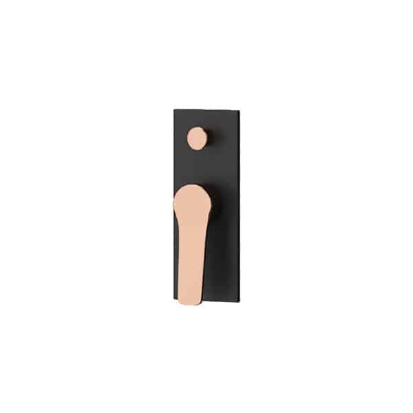 Μίκτης ντους διπλός ANDARE Nero Rose Gold WNX248A73PA-RG KARAG - Image 1
