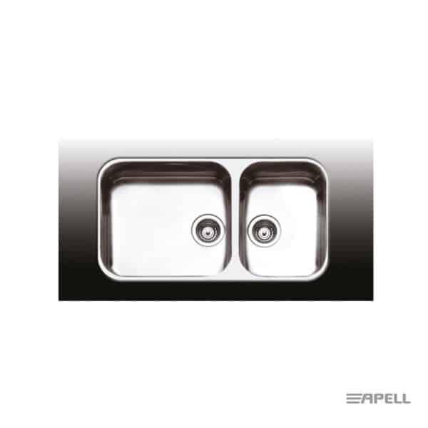 Νεροχυτης Υποκ/Νος Ferrara 84χ46 Apell Inox Λειο - Image 1
