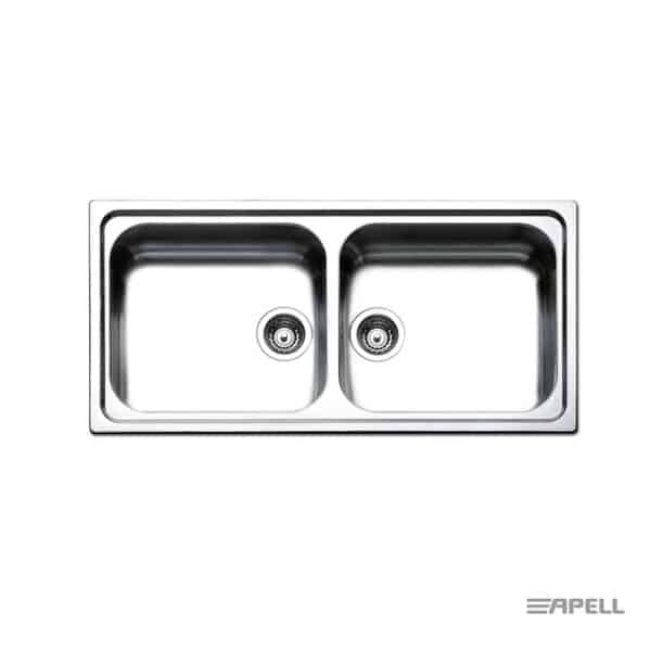 Νεροχυτης Linear 100χ50 Apell Inox Λειο - Image 1