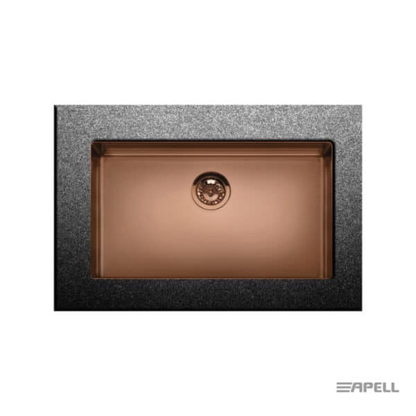 Νεροχ. Υποκ/Νος Metamorfosi 75x44 Pvd Copper Apell - Image 1