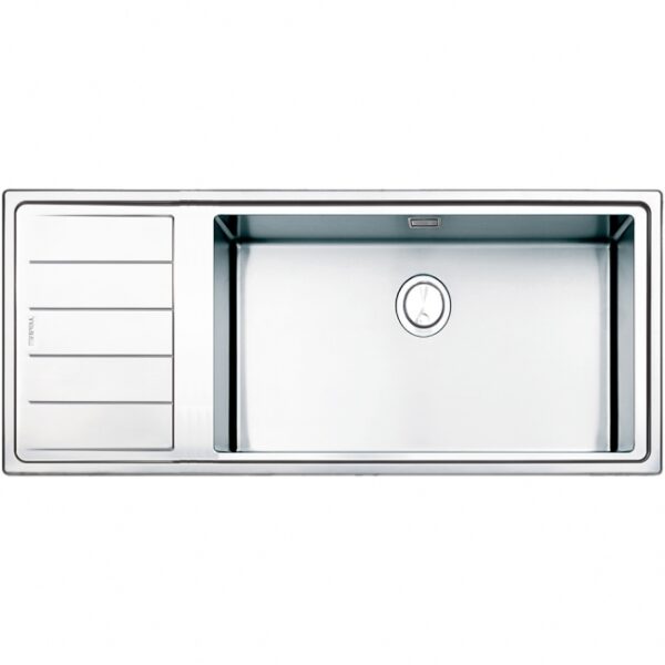 Νεροχυτης Linear Plus 116x50 Apell Inox Λειο Left - Image 1