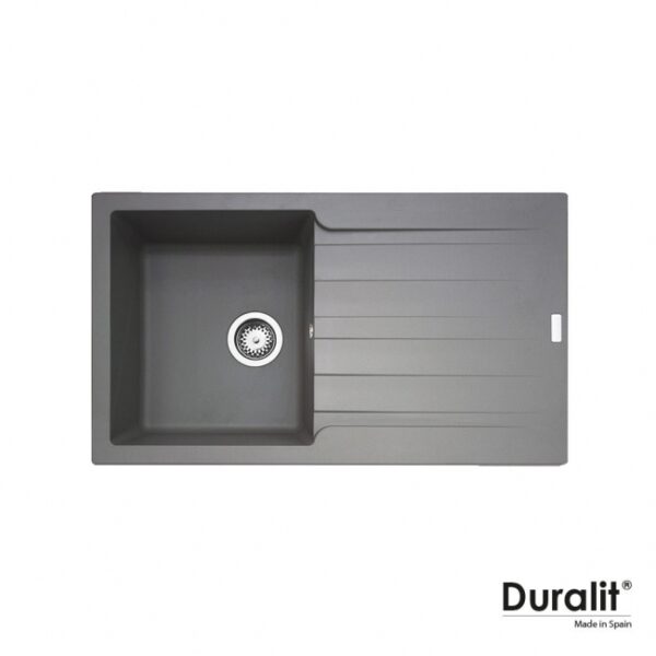 Νεροχυτης Συνθετικος 86x50 Duralit Concrete - Image 1