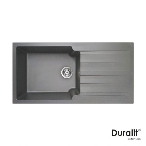 Νεροχυτης Συνθετικος 100x50 Duralit Concrete - Image 1