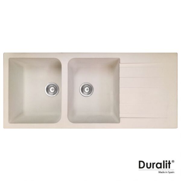 Νεροχυτης Συνθετικος 116x50 Duralit Beige - Image 1