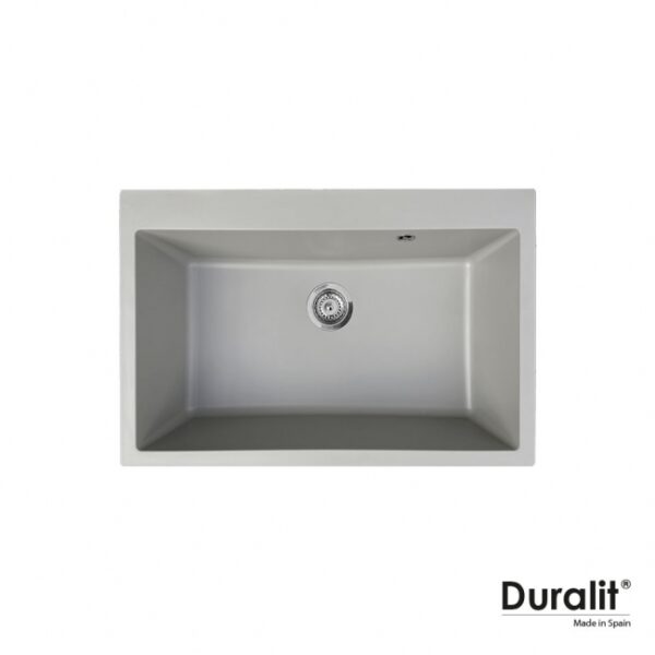 Νεροχυτης Συνθετικος Υποκ/Νος 76x50 Duralit Platinum - Image 1