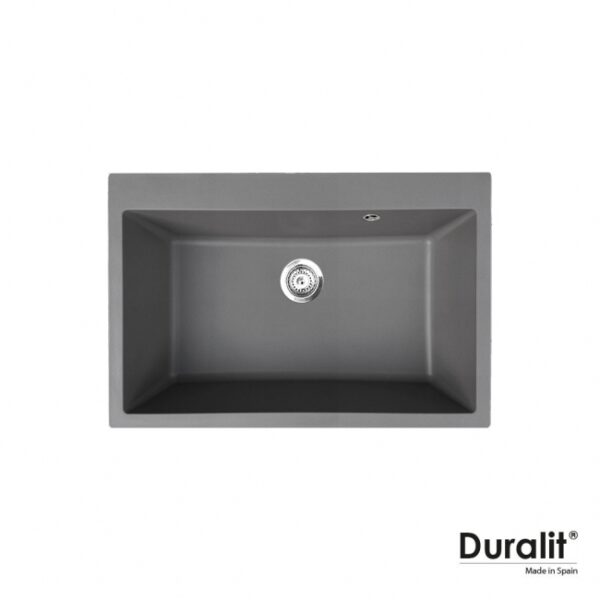 Νεροχυτης Συνθετικος Υποκ/Νος 76x50 Duralit Concrete - Image 1