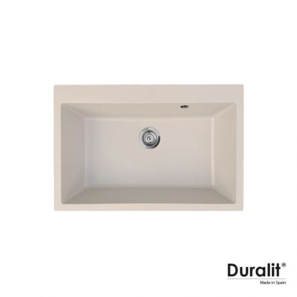 Νεροχυτης Συνθετικος 76x50 Duralit Beige - Image 1