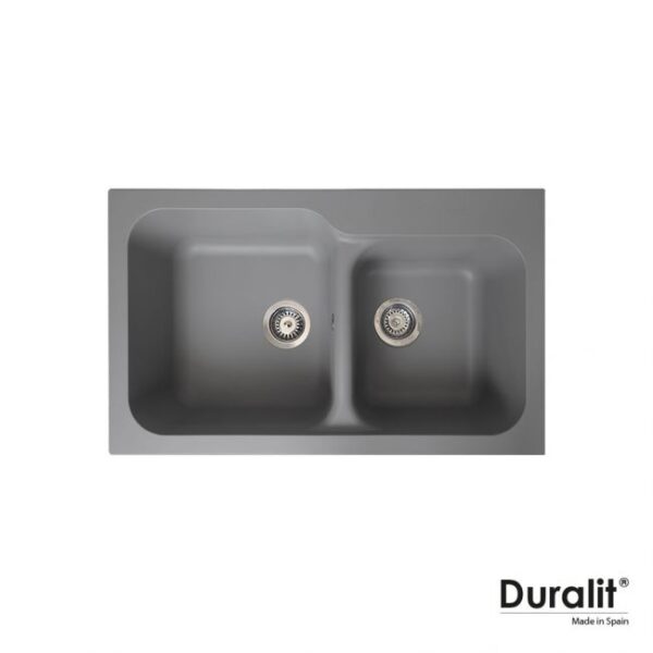 Νεροχυτης Συνθετικος 83x50 Duralit Concrete - Image 1