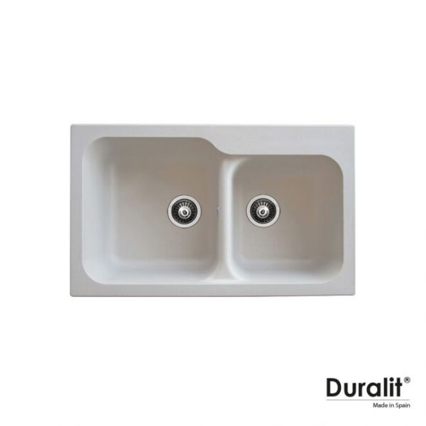 Νεροχυτης Συνθετικος 83x50 Duralit Beige - Image 1