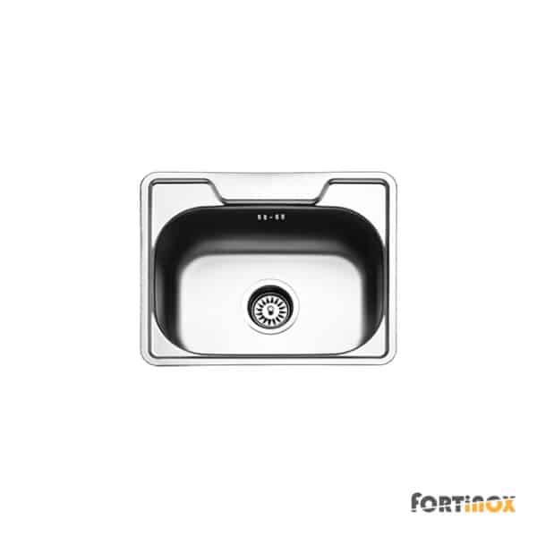Νεροχυτης Valley 46x37 Fortinox Inox Λειο - Image 1