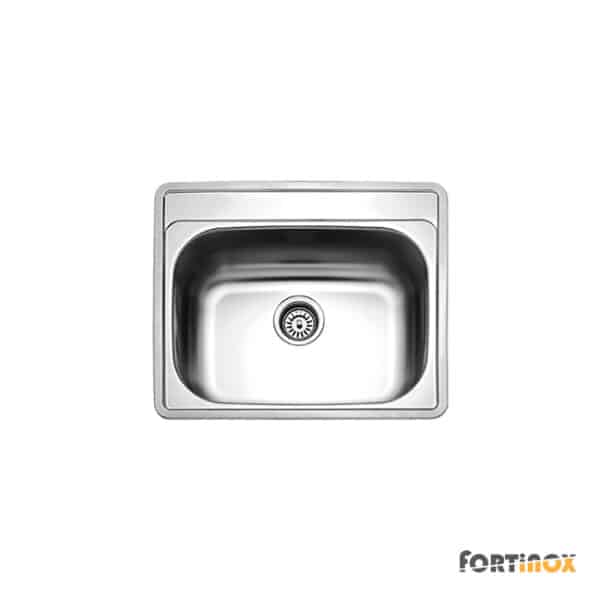 Νεροχυτης Valley 60x50 Fortinox Inox Λειο - Image 1