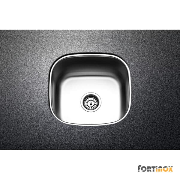 Νεροχυτης Υποενθ. 42,5x40 Fortinox Inox Λειο - Image 1
