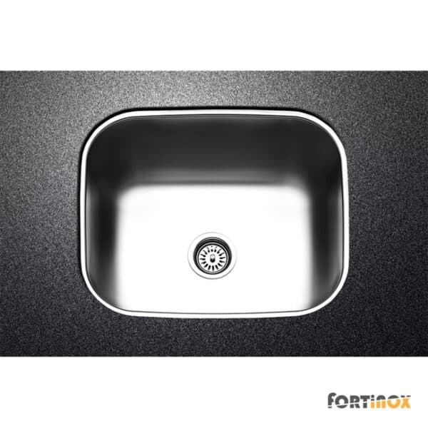 Νεροχυτης Υποενθ. 52,5x42,5 Fortinox Inox Λειο - Image 1