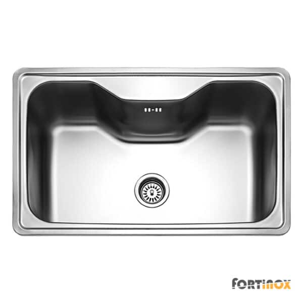 ΝΕΡΟΧΥΤΗΣ ARENA 80x50 FORTINOX INOX ΣΑΓΡΕ - Image 1