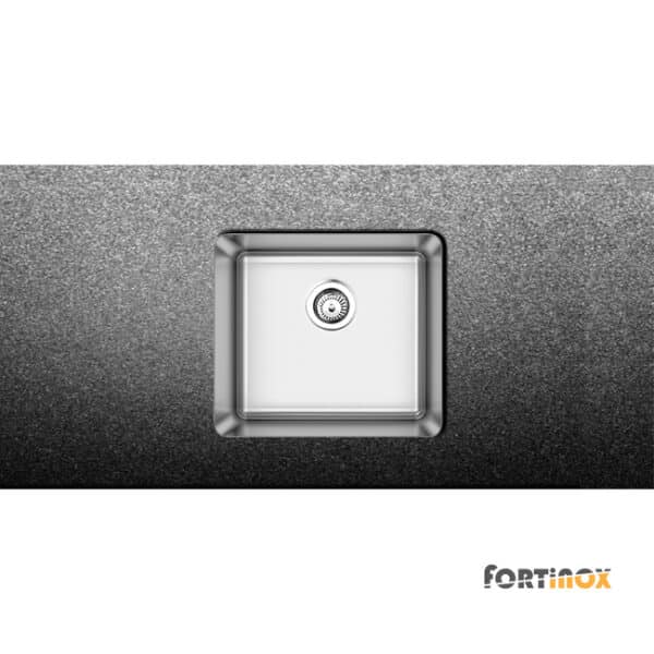 Νεροχ.Υποενθ. Squadro 49x44 Fortinox Inox Λειο - Image 1