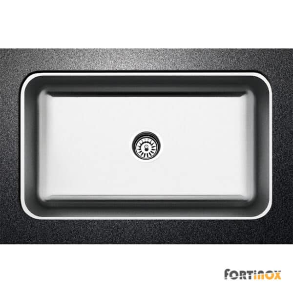 Νεροχυτης Valley 76x46 Fortinox Inox Λειο - Image 1