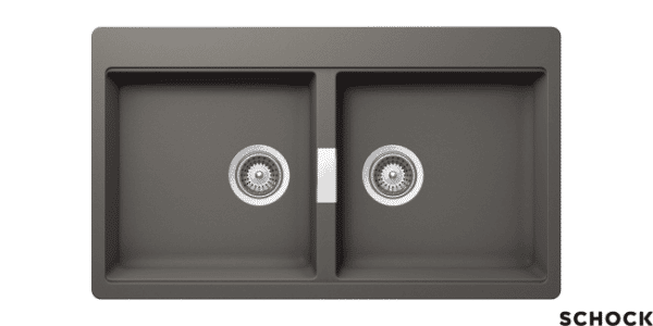 Νεροχ.Mono 86x50 Schock Cristadur Silverstone Gr - Image 1