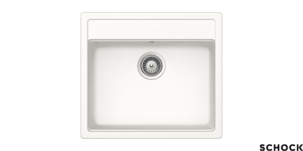 Νεροχ.Manhattan 57x51 Schock Cristalite Superwhite Gr - Image 1