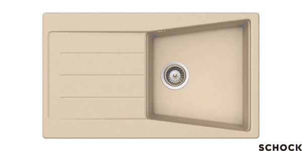 Νεροχύτης CITY 86x50 SCHOCK CRISTALITE MOONSTONE GR - Image 1