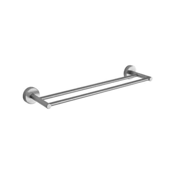 Πετσετοκρεμάστρα διπλή UNO 1262 99 Σατινέ KARAG 60cm - Image 1