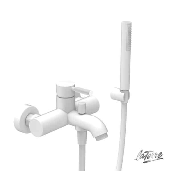 Μπαταρια Λουτρου Tech La Torre White Matt - Image 1