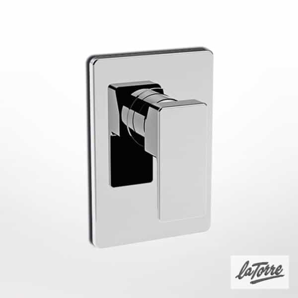Μικτης Εντοιχισμου 1 Εξοδου Profili (Πρωην 45050) La Torre Chrome - Image 1